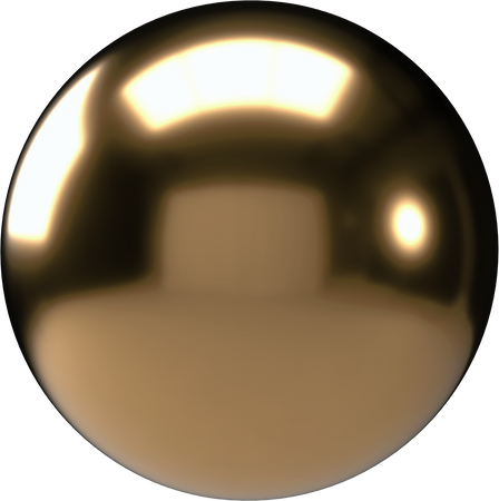 gold ball element